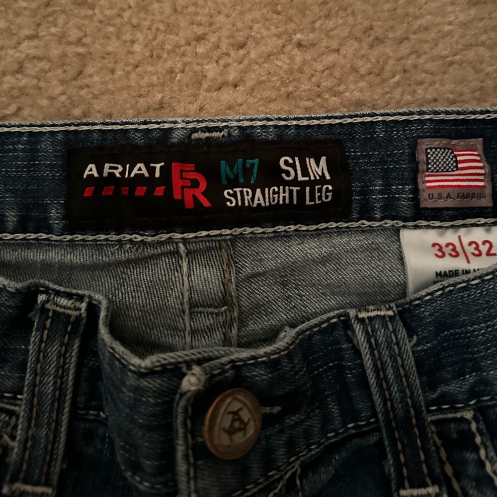 Ariat “Adkins” men’s FR stretch work Jean